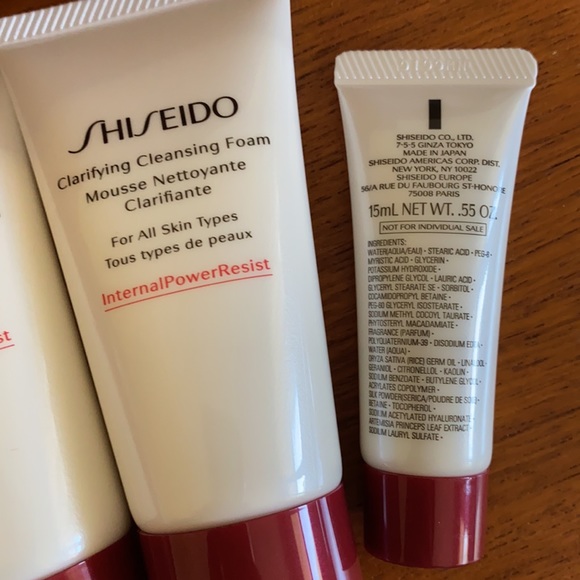 Shiseido Clarifying Cleansing Foam 50ml x3 & Pouch - Picture 7 of 8